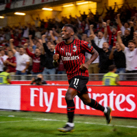 AC米兰锋线王牌，法国国脚中锋